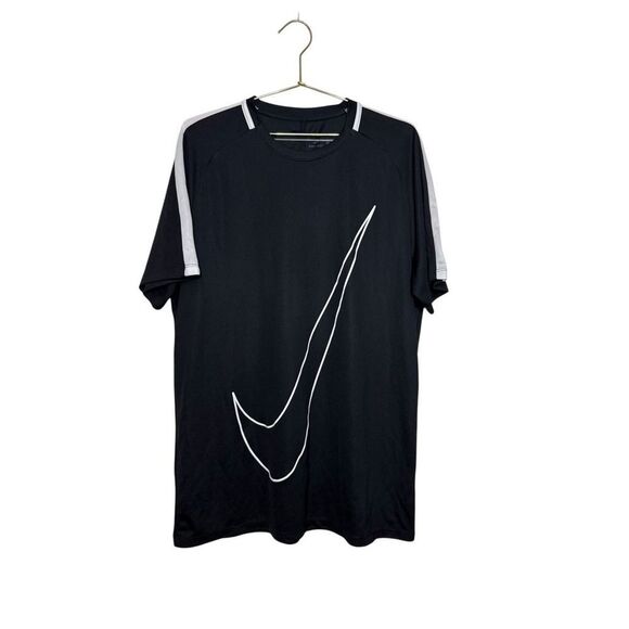 Nike Other - Nike Dri Fit Men Large Black Swoosh Athletic T Shirt Tee XL Athletic‎ Gym